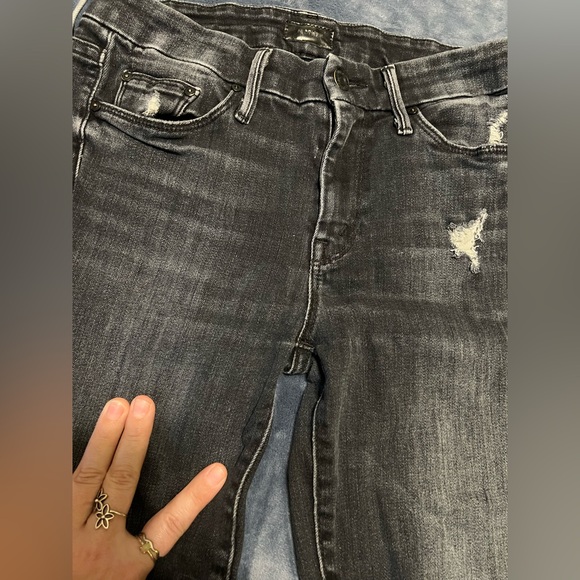 MOTHER UNDONE HEM LOOKER ANKLE in stealing shadows - Picture 10 of 16